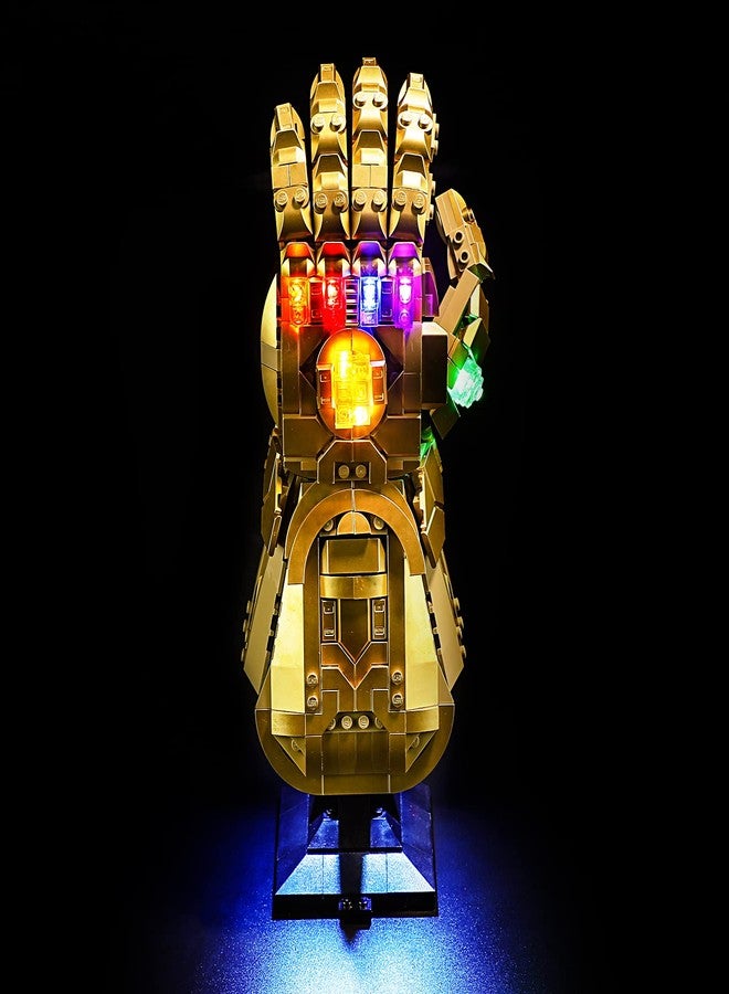 YEABRICKS LED Light for Lego-76191 Marvel Infinity Gauntlet Building Blocks Model (Lego Set NOT Included) - Image 2